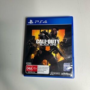 Call of Duty: Black Ops 4 for PS4 - Blue Case